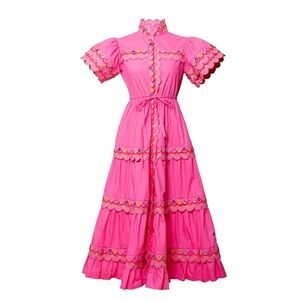 NWOT CeliaB Alvis Dress Fushia - XL